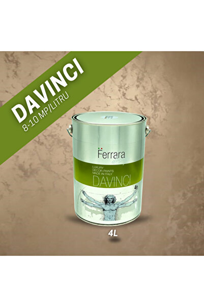 Ferrara Design Vopsea decorativa perlata Davinci, Ferrara Design, cod DAO44, 4lt