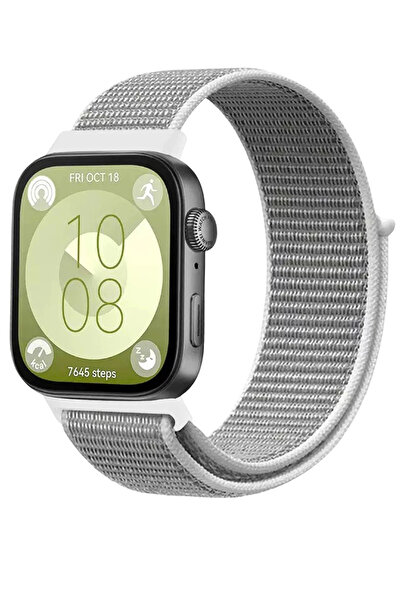 NewFace حزام RDBYDN لهواوي فيت 4 مع مشبك فيلكرو (181006) - أبيض