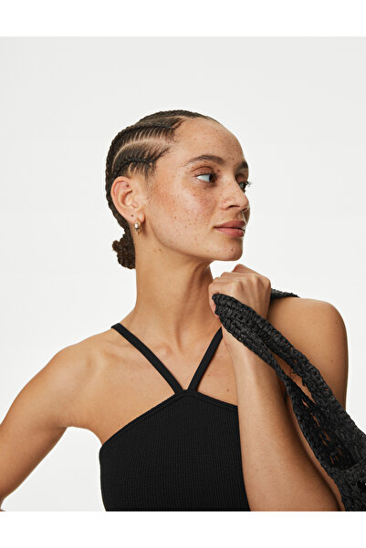 Marks & Spencer Regular Fit Dokulu Mayo