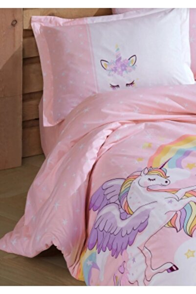 Asel Magical Pink Single Person Hobby Children's Bedding Set