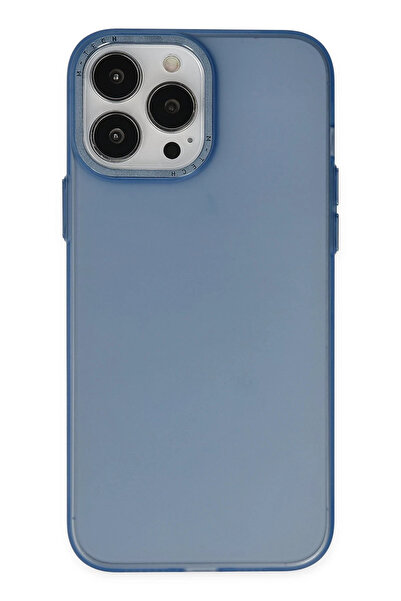 NewFace غطاء معدني لهاتف آيفون 13 برو ماكس من RDBYDN (163515) - أزرق داكن