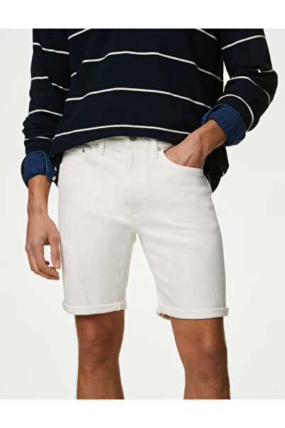 Marks & Spencer Regular Fit Denim Şort