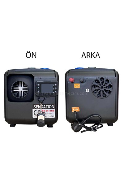 sensatıon 5kw 12v-220v Taşınabilir Çanta Webasto Tipi Isıtıcı
