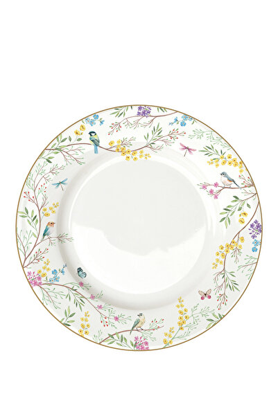 Easy Life Collection's Birds Melody Porselen Servis Tabağı 26 cm