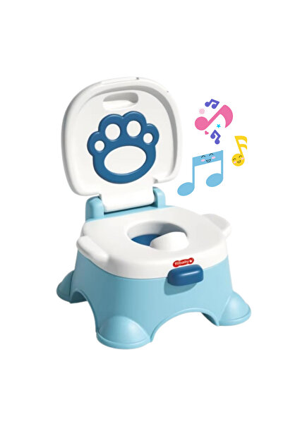 Gopo Toys Musical Potty for Children, Portable Chair, Ergonomic Backrest, Protective Cover and Seat