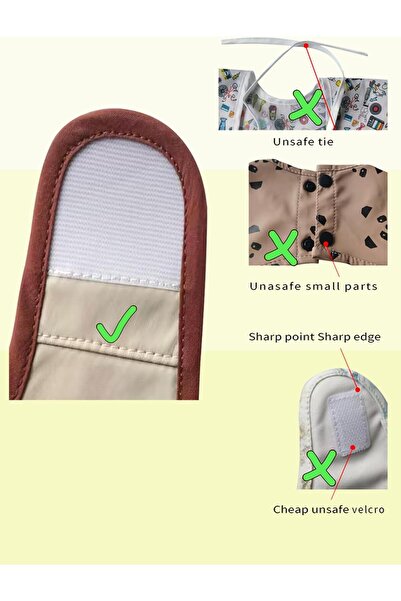 Generic YKVOSAR Baby Bibs for Eating Waterproof Baby Feeding Bibs 3 Pack (6-24 Months)