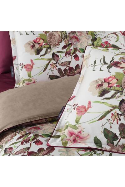 Sarev Bella Rose King Size 100% Cotton Satin "300 Tc" Duvet Cover Set Multi