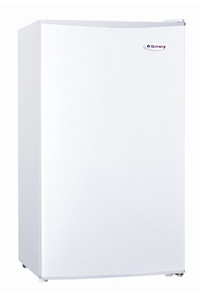 starway ثلاجة صغيرة 90 لترًا 3.2 قدم مكعب، ضاغط عالي الجودة بدون ضوضاء، فريزر، 45 × 45 × 97 سم، أبيض
