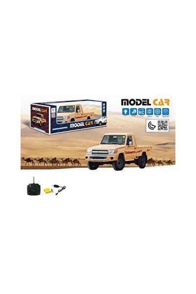 Toysea 1:12 RC Pickup Truck with Lights, Powerful Motor, USB Charging, Durable Full-Function Off-Road Toy