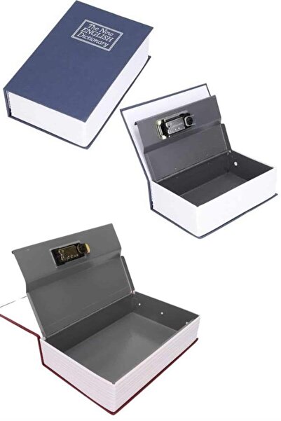 UCUZTEKNO قاموس آمن مخفي مقفل، قاموس كتاب البنك الخنزير، مظهر 18 سم