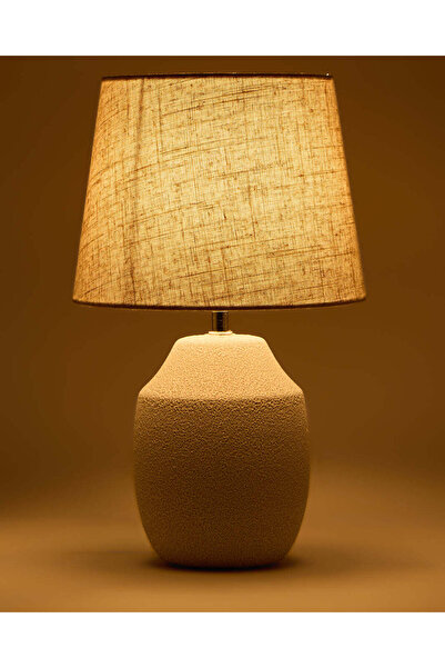 REDTAG مصباح طاولة سيراميكي بيج