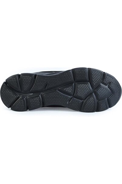 Afilli Black Men's Thick Sole Casual Large Size Footwear 46 47 48 Sports Sneaker Walking Training Shoes