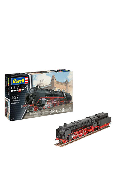 REVELL 1:87 Big Boy Express Locomotive BR02 & Tender 2’2’ T30 Tren Maket