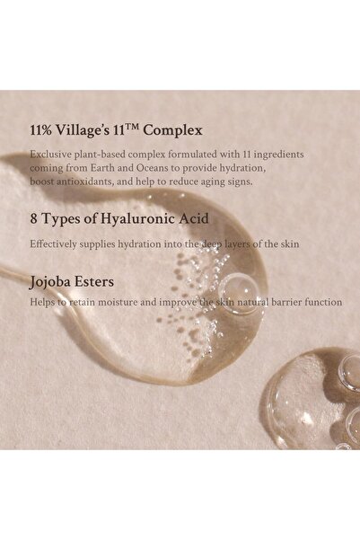 Village 11 Factory Moisturizing serum with hyaluronic acid, Village 11 Factory, Complex V11, 50 ml