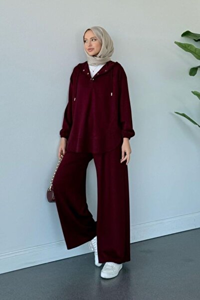 Sezi Moda Giyim إيلانور بغطاء رأس مجموعة