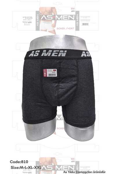 As-men Elasthane 6'lı Boxer