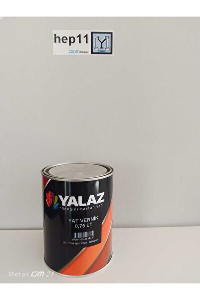 YALAZ BOYA YAT VERNİK 0,75 LT YALAZ