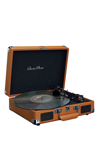 Lenco TT-10 Kahverengi Dahili Hoparlörlü Çantalı Pikap