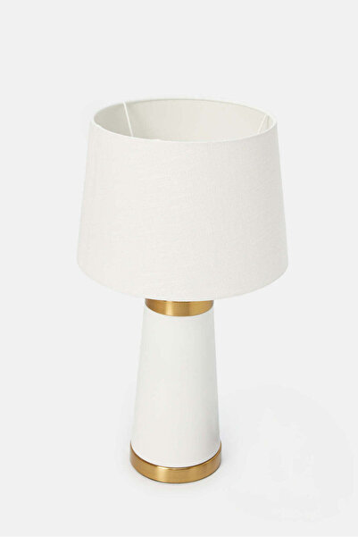 REDTAG White Metal Table Lamp