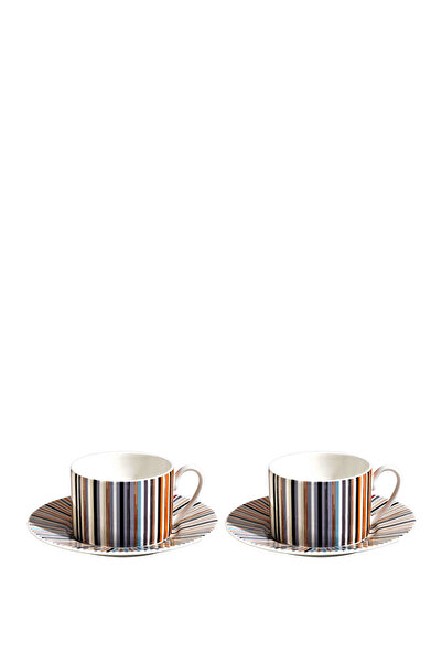 Missoni Home Stripes Jenkins 2li Porselen Kahve Fincan Seti