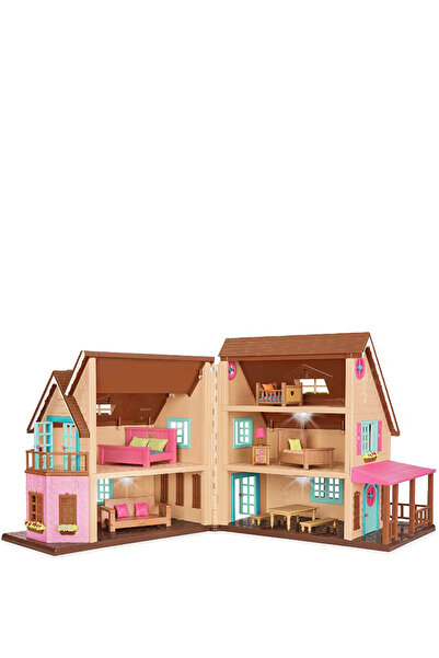 Li'l Woodzeez Büyük Kır Evi 14 Parça Oyuncak Seti