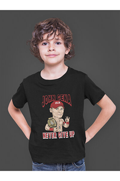 Bumeta Tricou pentru copii Never Give Up John Cena cu imprimeu tricou