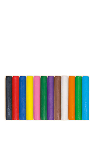 SES Creative 12 Renkli Kurumaz Sonsuzluk Modelleme Kili 180 gr
