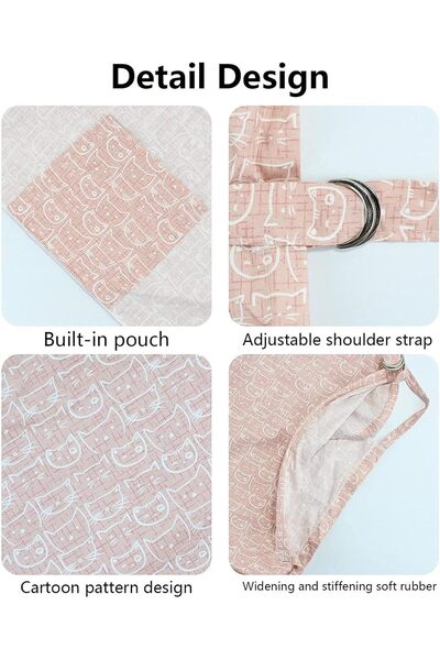 Generic Poliviaz Breathable Cotton 360° Nursing Cover - Multi‑use, Full Privacy Nursing Shawl