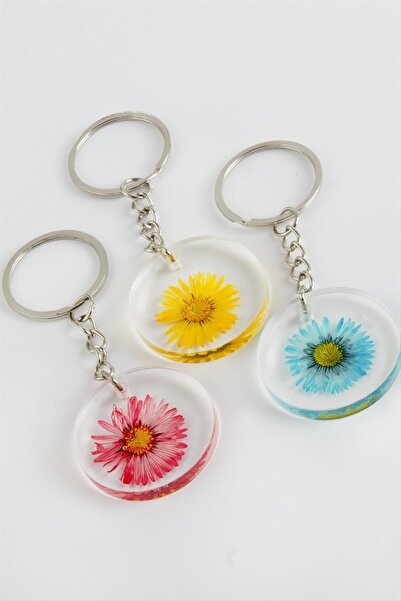 ZERO LAND Mtxdpn Daisy (133442) Epoxy Keychain-Colorful