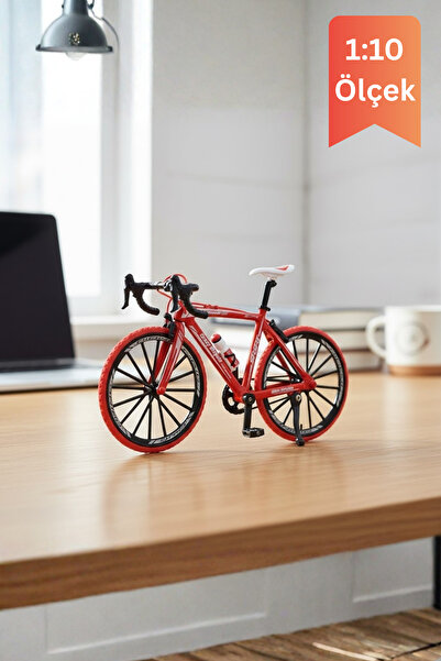 craftivio Kırmızı Yüksek Kaliteli Metal 1:10 Ölçek Koleksiyonluk Die Cast Mod...