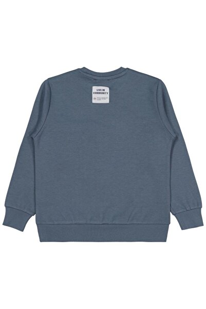 Civil Boys مع ملصق - سويت شيرت ميكرو بقطع قماش مخيطة معاً للأعمار من 10 إلى 1...