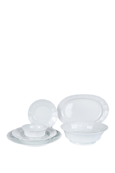 FÜRSTENBERG Grecque Whıte Porselen 51 Parça Yemek Servis Takımı