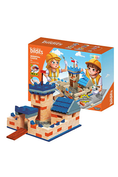 Teifoc قلعة بيلديتس من العصور الوسطى - طقم بناء من الطوب الأسمنتي بنفسك