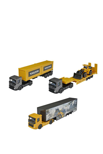 Majorette Volvo Contruction Container Taşıyıcı İnşaat Araçları Oyuncak Araba