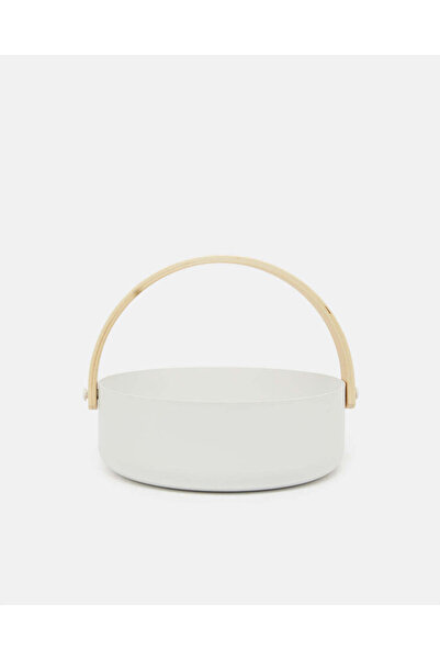 REDTAG White Round Baskets With Handle