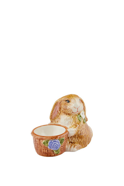 Certified International Tavşan Figürlü Porselen Yumurtalık