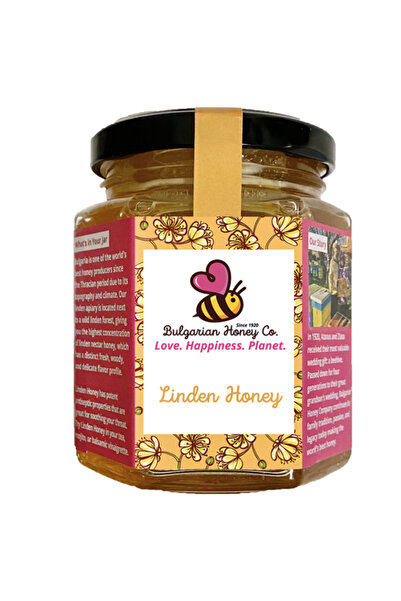 Bulgarian Honey Co. MIEREDE TEI CRUDA si NEFILTRATA, 450G