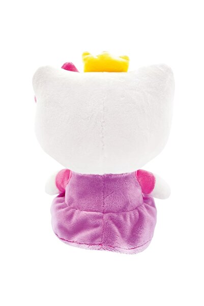 Hello Kitty Plush toy, Purple/Pink 27cm with sticker and gift bag