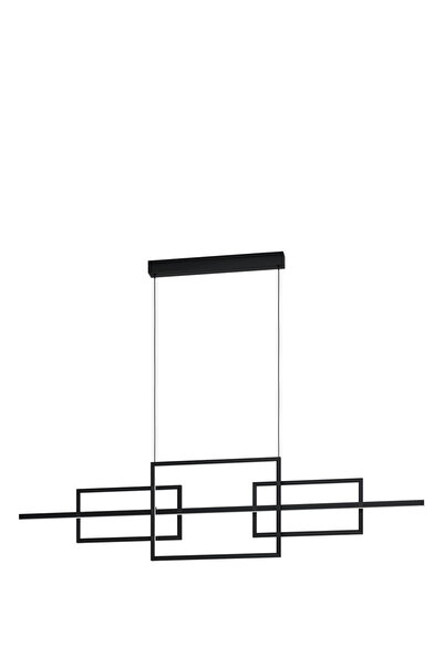 Eglo Puebla Siyah Dökme Çelik İç Mekan Led Sarkıt Lamba