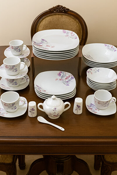 Dania ✨ Luxurious dinnerware set for 6 people – 47 pieces that add a touch of luxury to your table ✨