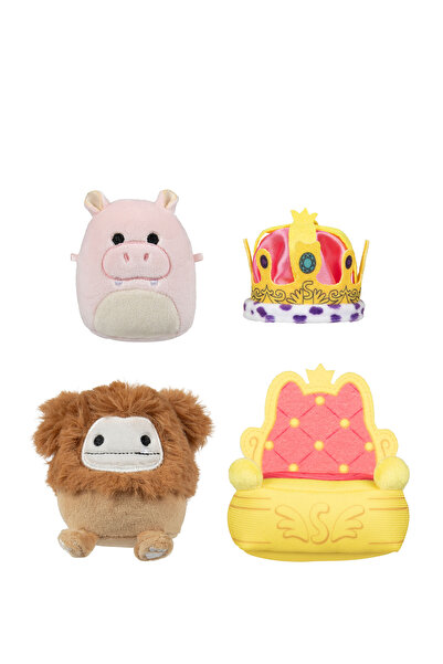Squishmallows Micromallows 2'li Aksesuarlı Figür Peluş Oyuncak 6,5 cm