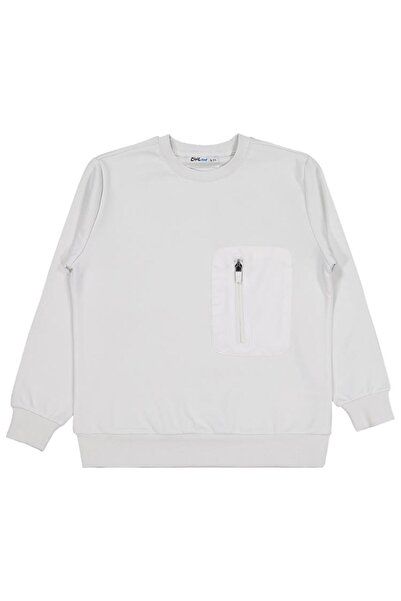 Civil Boys Labeled - Micro Paneled 10-13 Years Old Sweatshirt - Gray 12-13 Ye...