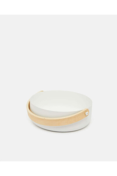 REDTAG White Round Baskets With Handle