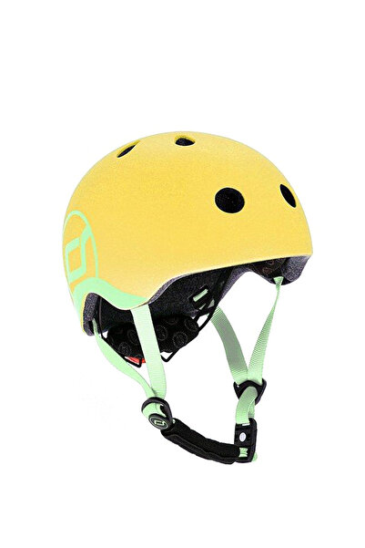 SCOOT AND RIDE Helmet Sarı Bebek Çocuk Kaskı
