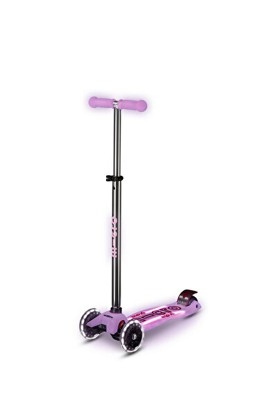 Micro Maxi Deluxe Glow Led Plus Luminous Purple 3 Tekerlekli Çocuk Scooter