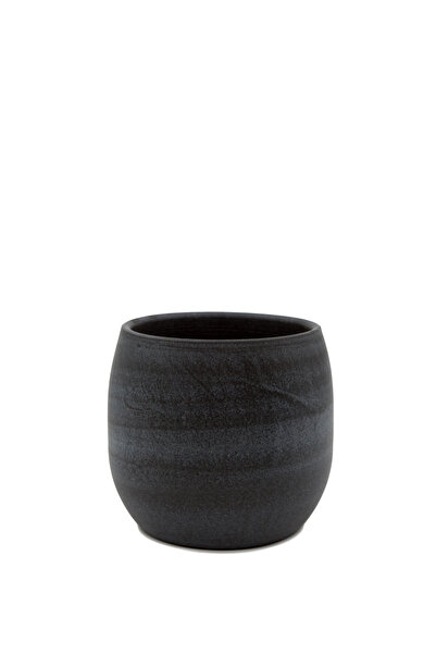 Via Gardenia Esra Antrasit Seramik Saksı