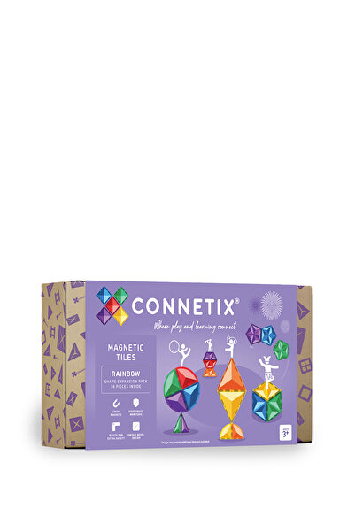 Connetix Rainbow Shape Expansion Manyetik Bloklar 36 Parça Yapı Oyuncağı