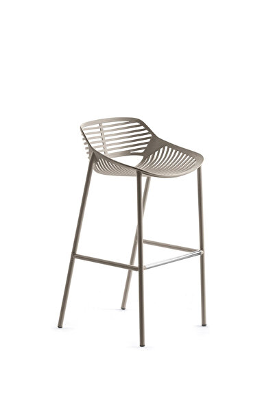 FAST Niwa Powder Grey Alüminyum Bar Sandalyesi