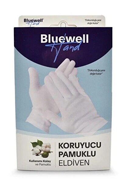 BLUEWELL Protective Cotton Gloves Large