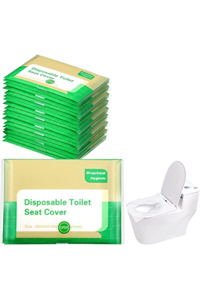 X SPRING أغطية مقاعد المراحيض للاستخدام مرة واحدة، 100 غطاء ورقي محمول، للبال...